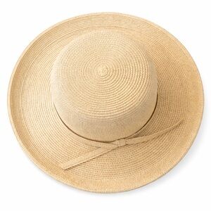 Elegant Women's Beige Sun Hat